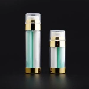 Dvojna steklenica brez zraka 30ml 50ml